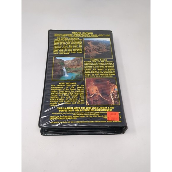 Beta Max Cassette Tape Telly Savalas Grand Canyon A Journey Into Discovery VTG - Picture 6 of 6